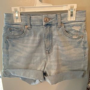 american eagle jean shorts